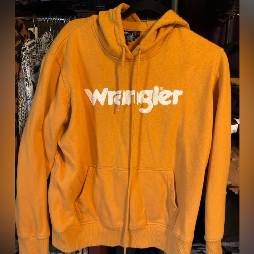 Wrangler Vibrant Orangish/yellow Hoodie